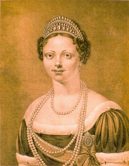 Catherine Pavlovna de Russie - en 1817